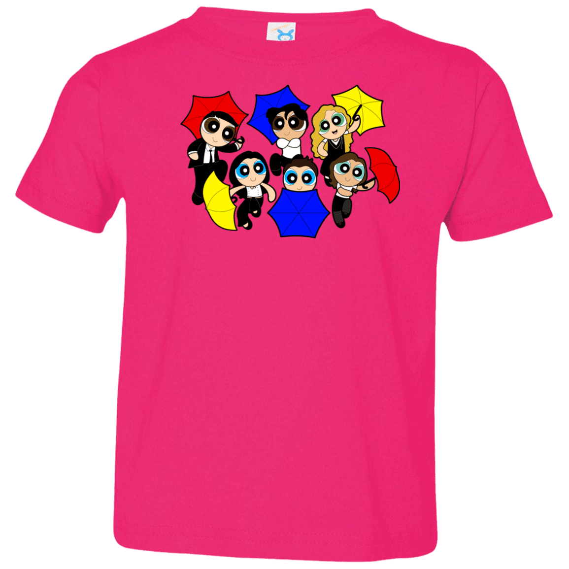 T-Shirts Hot Pink / 2T Powerpuff Friends Toddler Premium T-Shirt