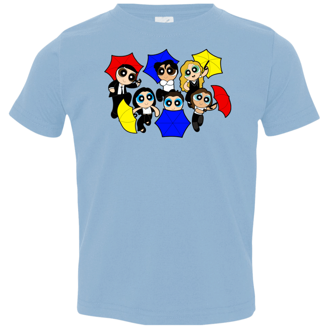 T-Shirts Light Blue / 2T Powerpuff Friends Toddler Premium T-Shirt