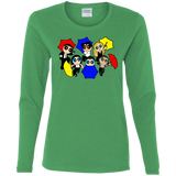 T-Shirts Irish Green / S Powerpuff Friends Women's Long Sleeve T-Shirt