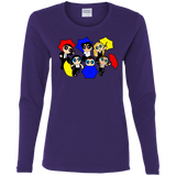 T-Shirts Purple / S Powerpuff Friends Women's Long Sleeve T-Shirt