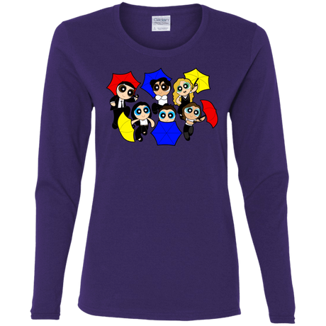 T-Shirts Purple / S Powerpuff Friends Women's Long Sleeve T-Shirt