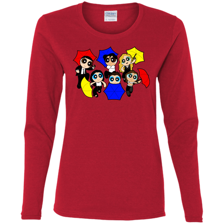 T-Shirts Red / S Powerpuff Friends Women's Long Sleeve T-Shirt