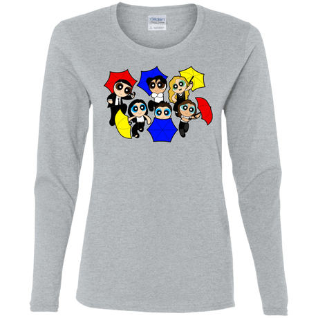 T-Shirts Sport Grey / S Powerpuff Friends Women's Long Sleeve T-Shirt