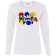 T-Shirts White / S Powerpuff Friends Women's Long Sleeve T-Shirt