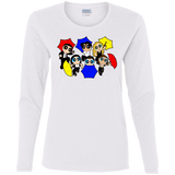 T-Shirts White / S Powerpuff Friends Women's Long Sleeve T-Shirt