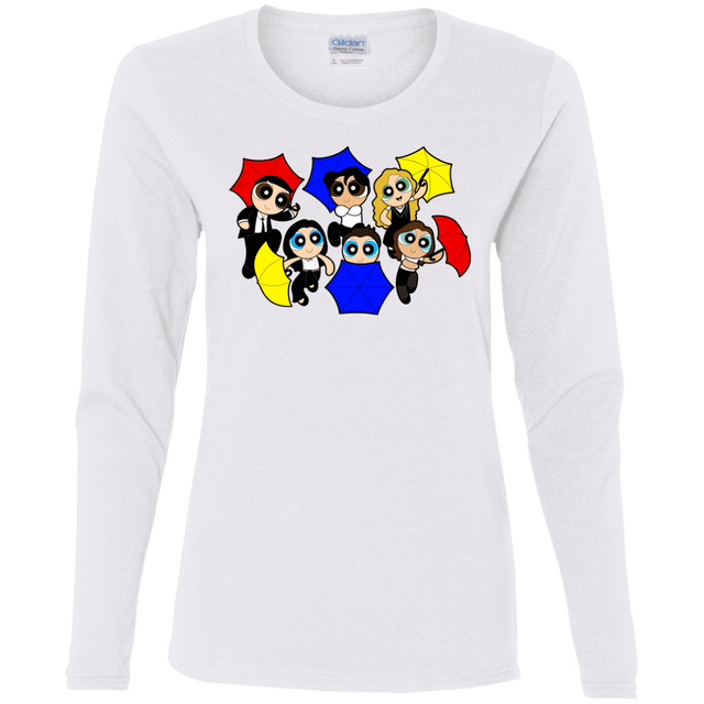 T-Shirts White / S Powerpuff Friends Women's Long Sleeve T-Shirt