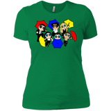T-Shirts Kelly Green / X-Small Powerpuff Friends Women's Premium T-Shirt