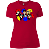 T-Shirts Red / X-Small Powerpuff Friends Women's Premium T-Shirt