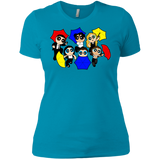 T-Shirts Turquoise / X-Small Powerpuff Friends Women's Premium T-Shirt