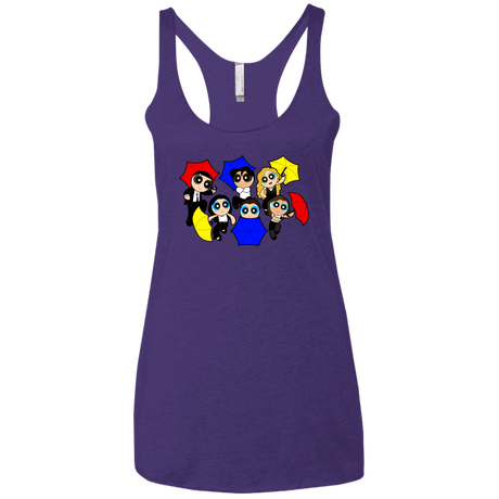 T-Shirts Purple Rush / X-Small Powerpuff Friends Women's Triblend Racerback Tank