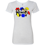 T-Shirts Heather White / S Powerpuff Friends Women's Triblend T-Shirt