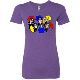 T-Shirts Purple Rush / S Powerpuff Friends Women's Triblend T-Shirt