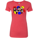T-Shirts Vintage Red / S Powerpuff Friends Women's Triblend T-Shirt