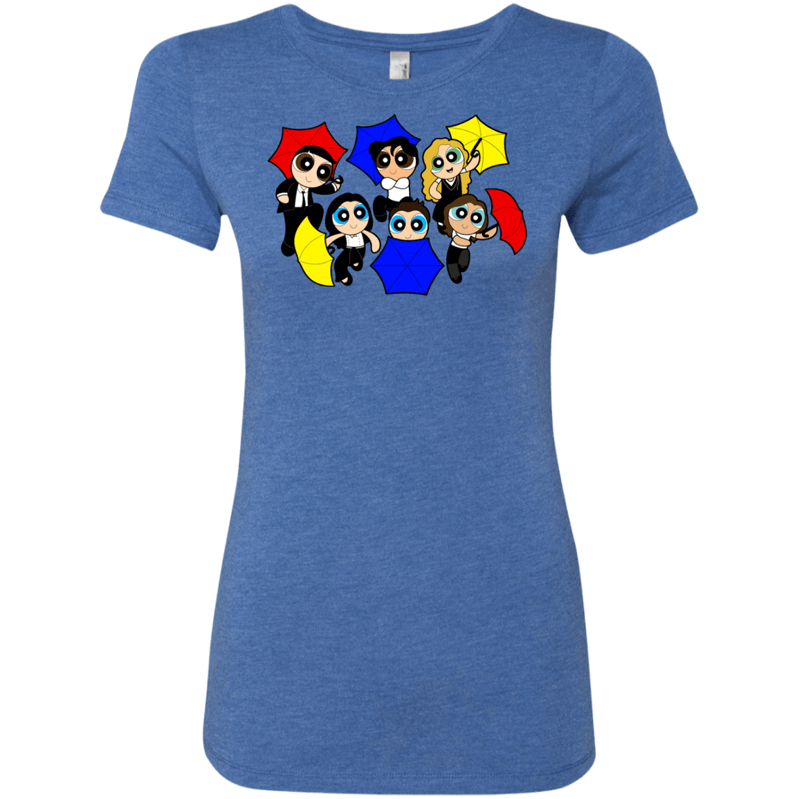 T-Shirts Vintage Royal / S Powerpuff Friends Women's Triblend T-Shirt