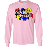 T-Shirts Light Pink / YS Powerpuff Friends Youth Long Sleeve T-Shirt