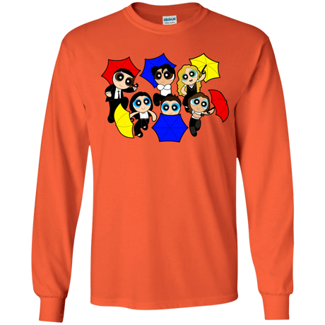 T-Shirts Orange / YS Powerpuff Friends Youth Long Sleeve T-Shirt