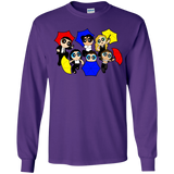 T-Shirts Purple / YS Powerpuff Friends Youth Long Sleeve T-Shirt
