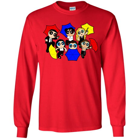 T-Shirts Red / YS Powerpuff Friends Youth Long Sleeve T-Shirt