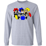 T-Shirts Sport Grey / YS Powerpuff Friends Youth Long Sleeve T-Shirt