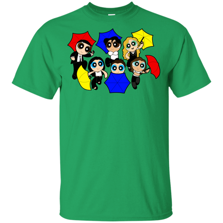 T-Shirts Irish Green / YXS Powerpuff Friends Youth T-Shirt