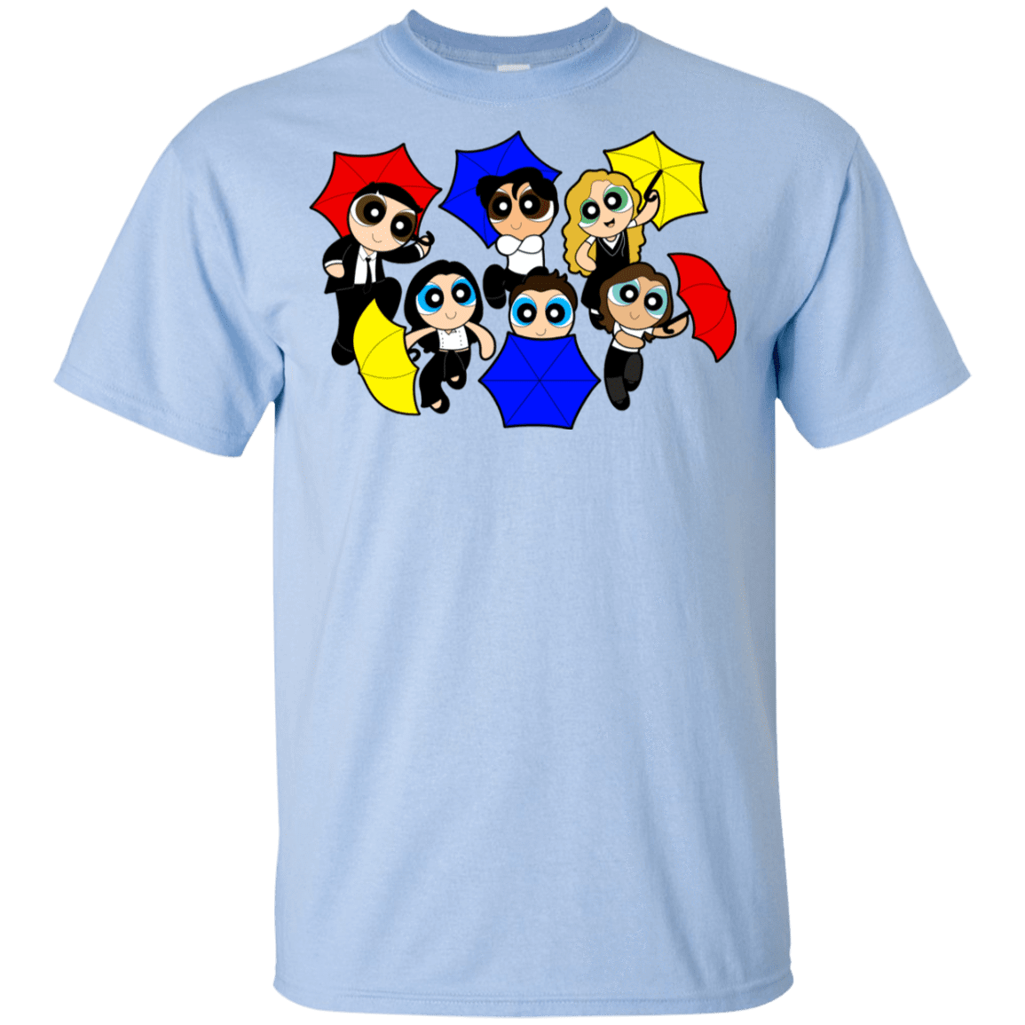 T-Shirts Light Blue / YXS Powerpuff Friends Youth T-Shirt