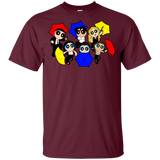 T-Shirts Maroon / YXS Powerpuff Friends Youth T-Shirt