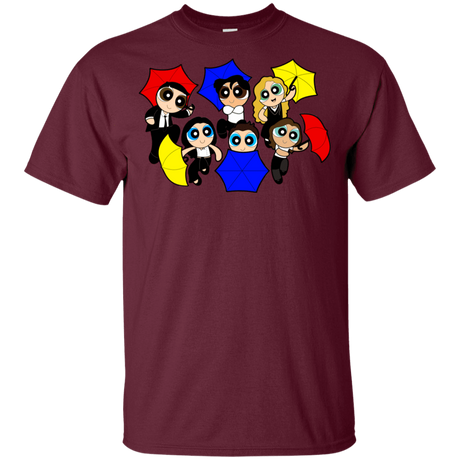 T-Shirts Maroon / YXS Powerpuff Friends Youth T-Shirt