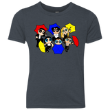 T-Shirts Vintage Navy / YXS Powerpuff Friends Youth Triblend T-Shirt
