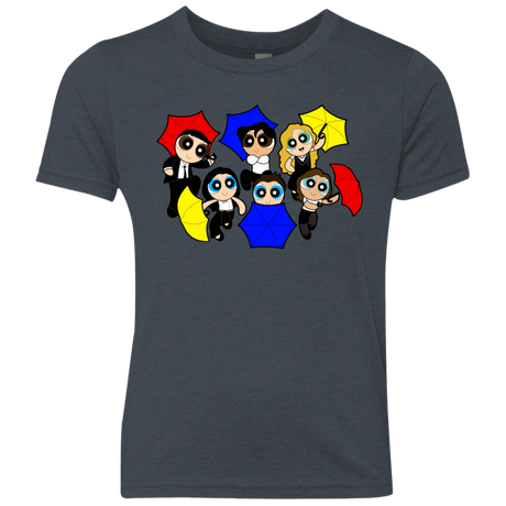 T-Shirts Vintage Navy / YXS Powerpuff Friends Youth Triblend T-Shirt