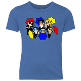 T-Shirts Vintage Royal / YXS Powerpuff Friends Youth Triblend T-Shirt
