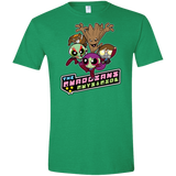T-Shirts Heather Irish Green / S Powerpuff Guardians Men's Semi-Fitted Softstyle