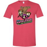 T-Shirts Heather Red / S Powerpuff Guardians Men's Semi-Fitted Softstyle