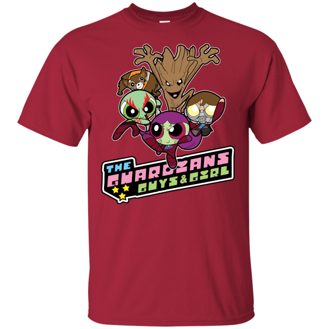 T-Shirts Cardinal / S Powerpuff Guardians T-Shirt