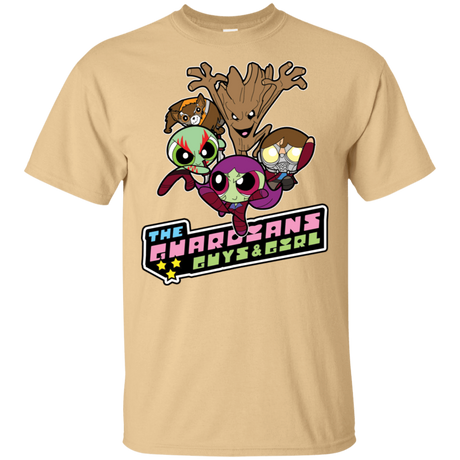 T-Shirts Vegas Gold / S Powerpuff Guardians T-Shirt