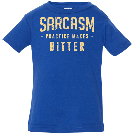 T-Shirts Royal / 6 Months PRACTICE MAKES BITTER Infant Premium T-Shirt