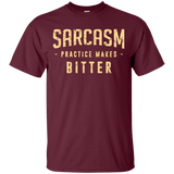 T-Shirts Maroon / Small PRACTICE MAKES BITTER T-Shirt