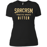 T-Shirts Black / X-Small PRACTICE MAKES BITTER Women's Premium T-Shirt