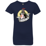 T-Shirts Midnight Navy / YXS Praise the Sun Girls Premium T-Shirt