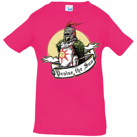 T-Shirts Hot Pink / 6 Months Praise the Sun Infant PremiumT-Shirt