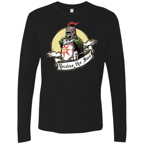 T-Shirts Black / Small Praise the Sun Men's Premium Long Sleeve