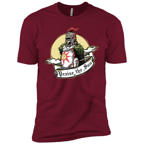T-Shirts Cardinal / X-Small Praise the Sun Men's Premium T-Shirt