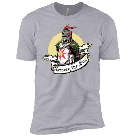 T-Shirts Heather Grey / X-Small Praise the Sun Men's Premium T-Shirt