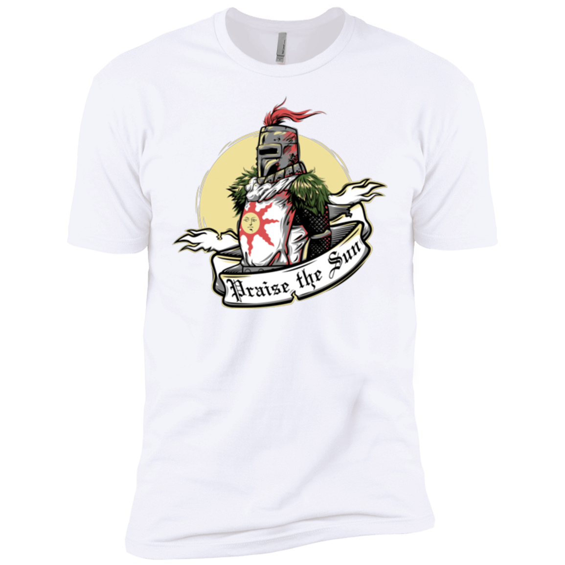 T-Shirts White / X-Small Praise the Sun Men's Premium T-Shirt