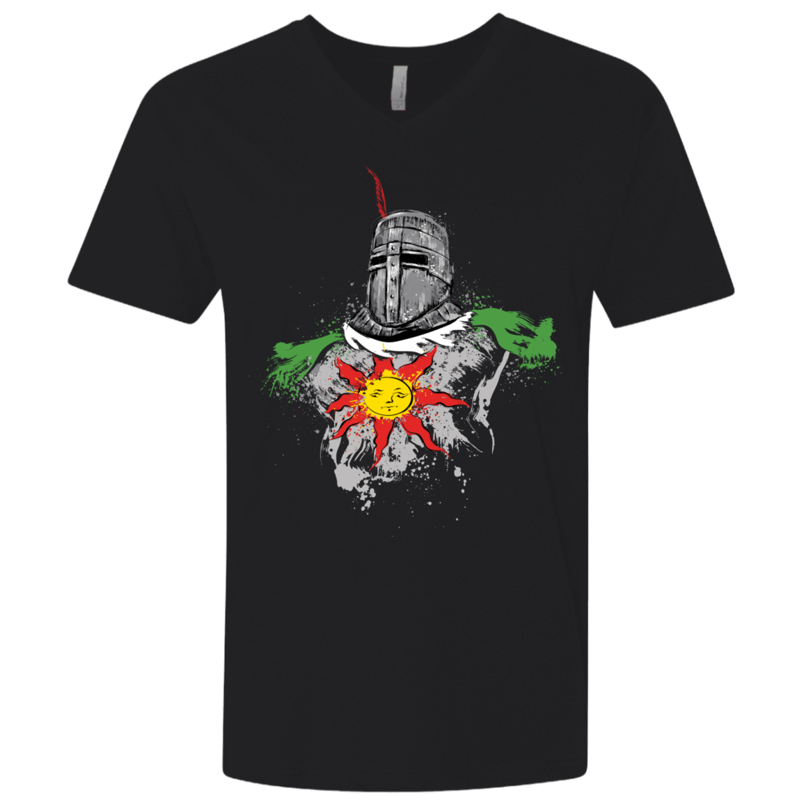 T-Shirts Black / X-Small Praise the sun Men's Premium V-Neck