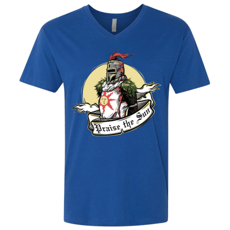 T-Shirts Royal / X-Small Praise the Sun Men's Premium V-Neck
