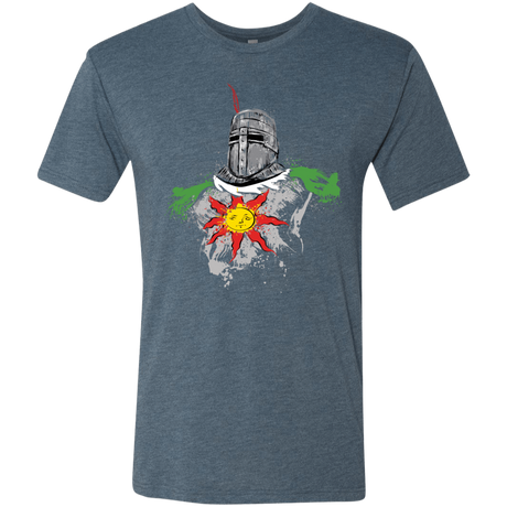 T-Shirts Indigo / Small Praise the sun Men's Triblend T-Shirt