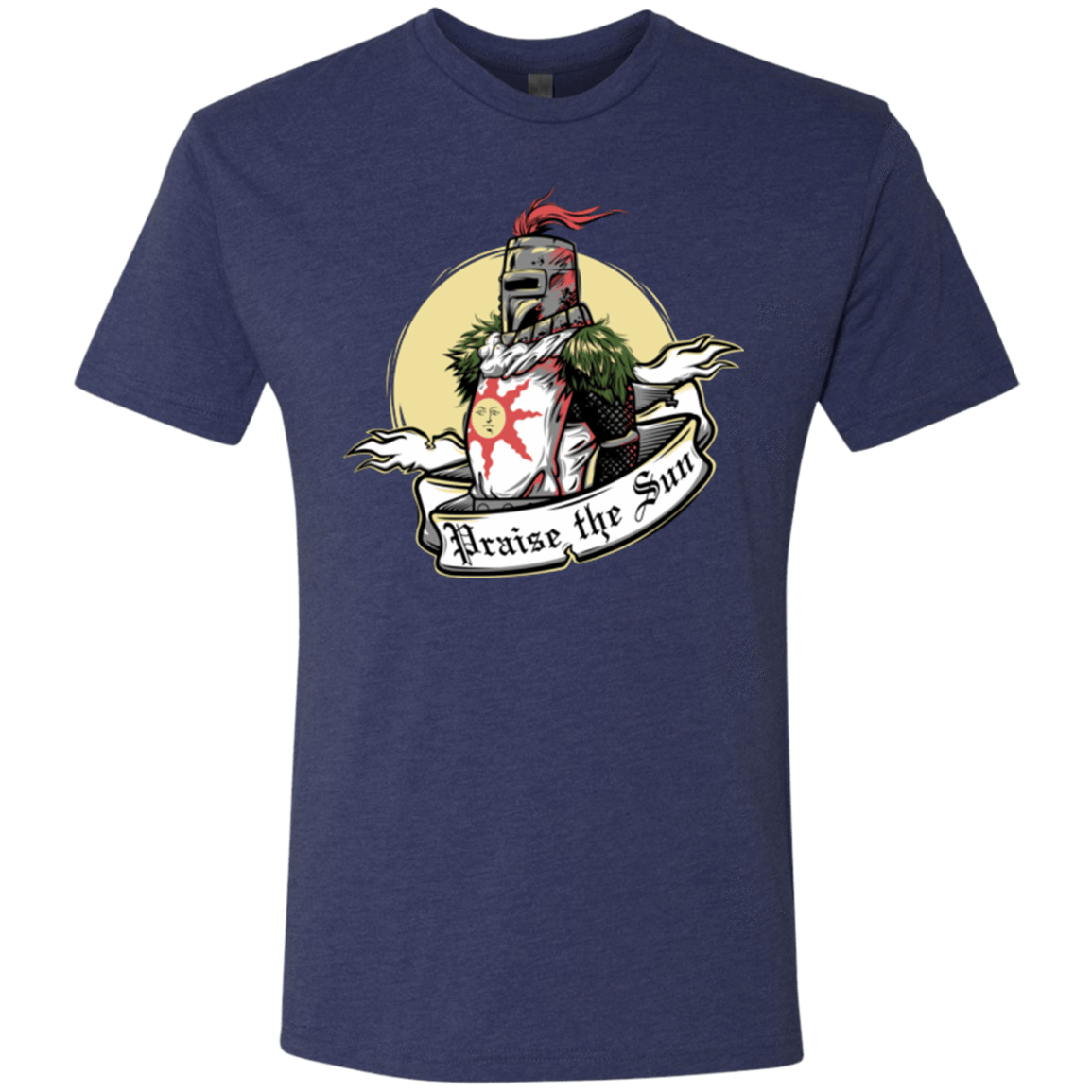 T-Shirts Vintage Navy / Small Praise the Sun Men's Triblend T-Shirt