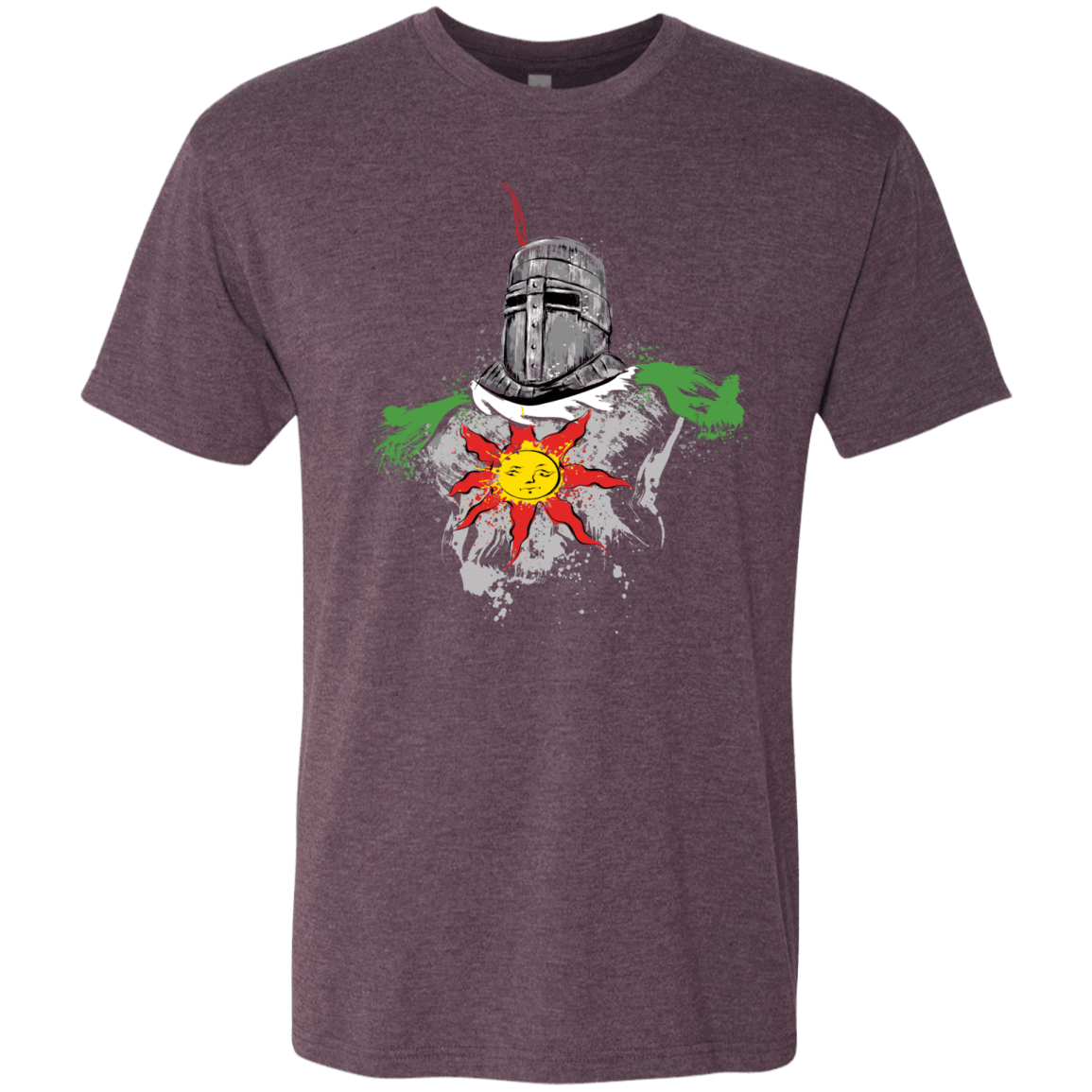 T-Shirts Vintage Purple / Small Praise the sun Men's Triblend T-Shirt