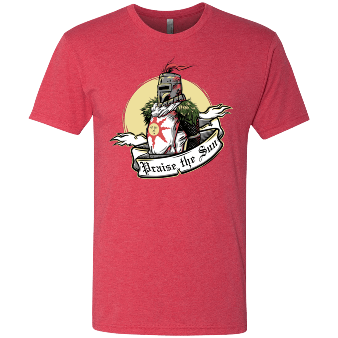 T-Shirts Vintage Red / Small Praise the Sun Men's Triblend T-Shirt