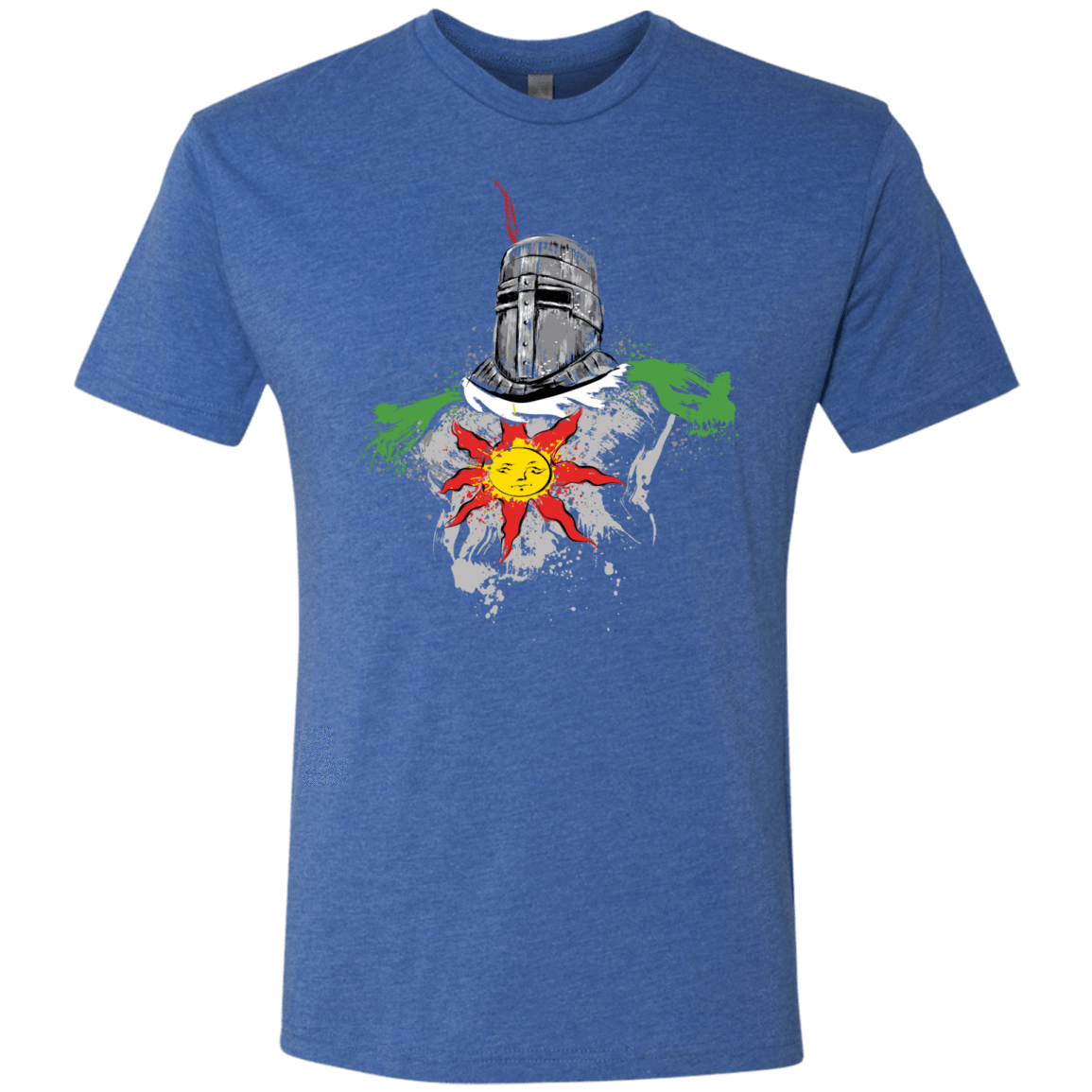 T-Shirts Vintage Royal / Small Praise the sun Men's Triblend T-Shirt